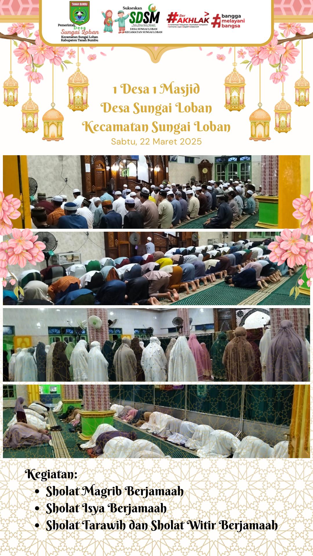 gambar AL-Muhajirin Desa Sungai Loban.