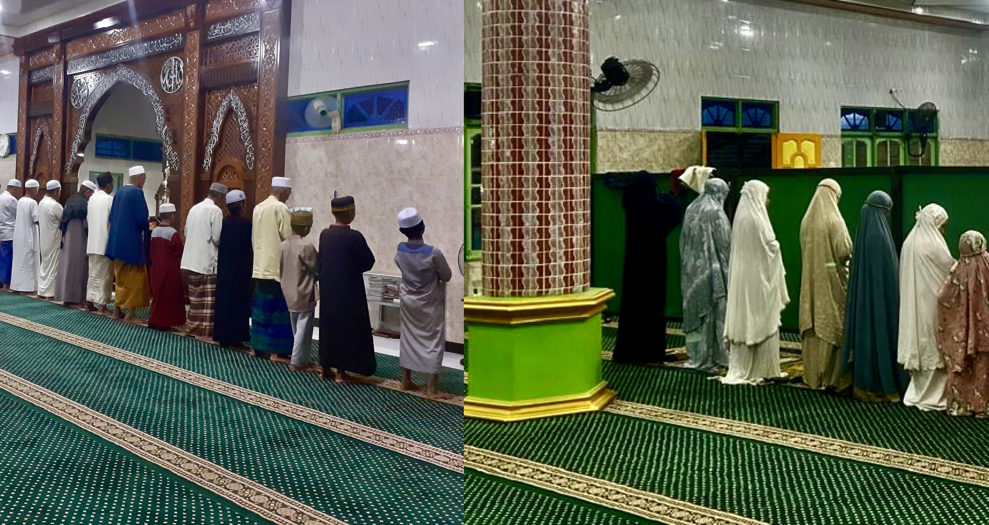 gambar AL-Muhajirin Desa Sungai Loban.