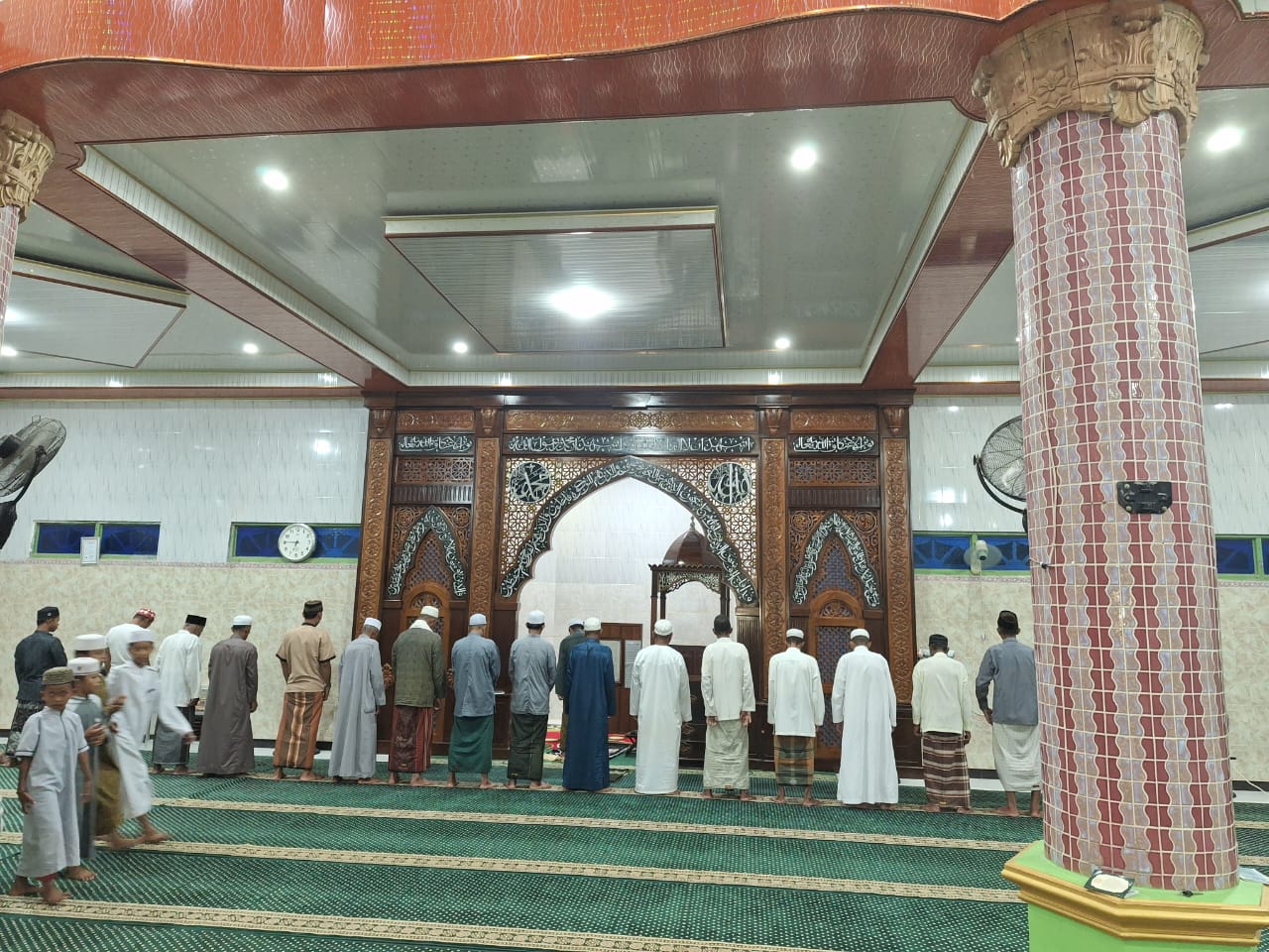 gambar AL-Muhajirin Desa Sungai Loban.